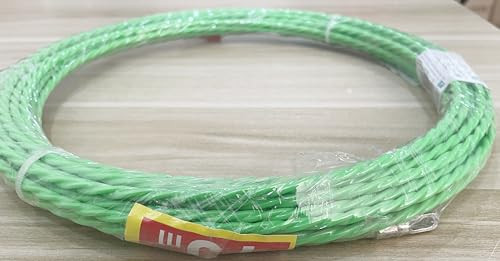Fish Tape 49FT Wire Fishing Tools Cable Pulling Wire 4.5mm Diameter, Ideal fo...