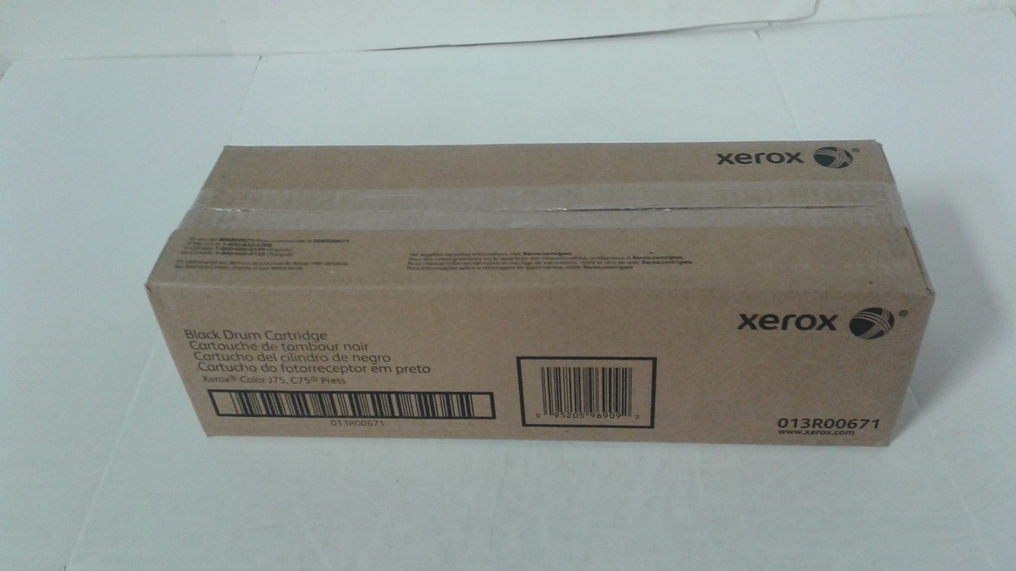 Xerox 013R00671 Black Drum Ctg for Xerox Colour C75 Press Series