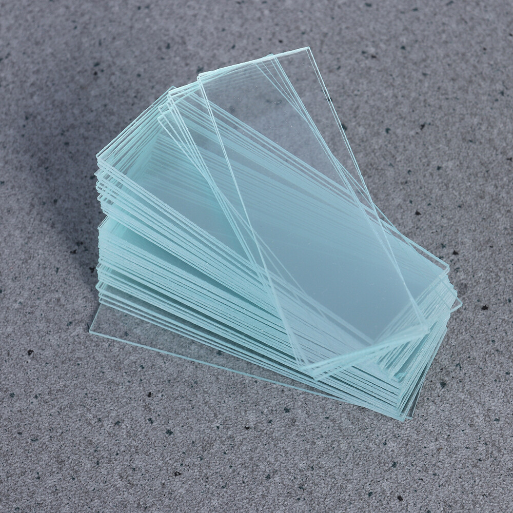 Blank Microscope Slides and Square Cover Glass for for Optical Microscope New