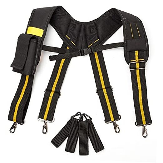 Tool Belt Suspenders Construction Bag Suspenders Padded Work belt Suspenders