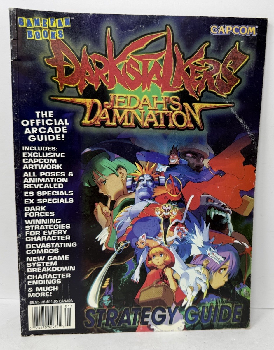 Gamefan Books Darkstalkers Jedah's Damnation