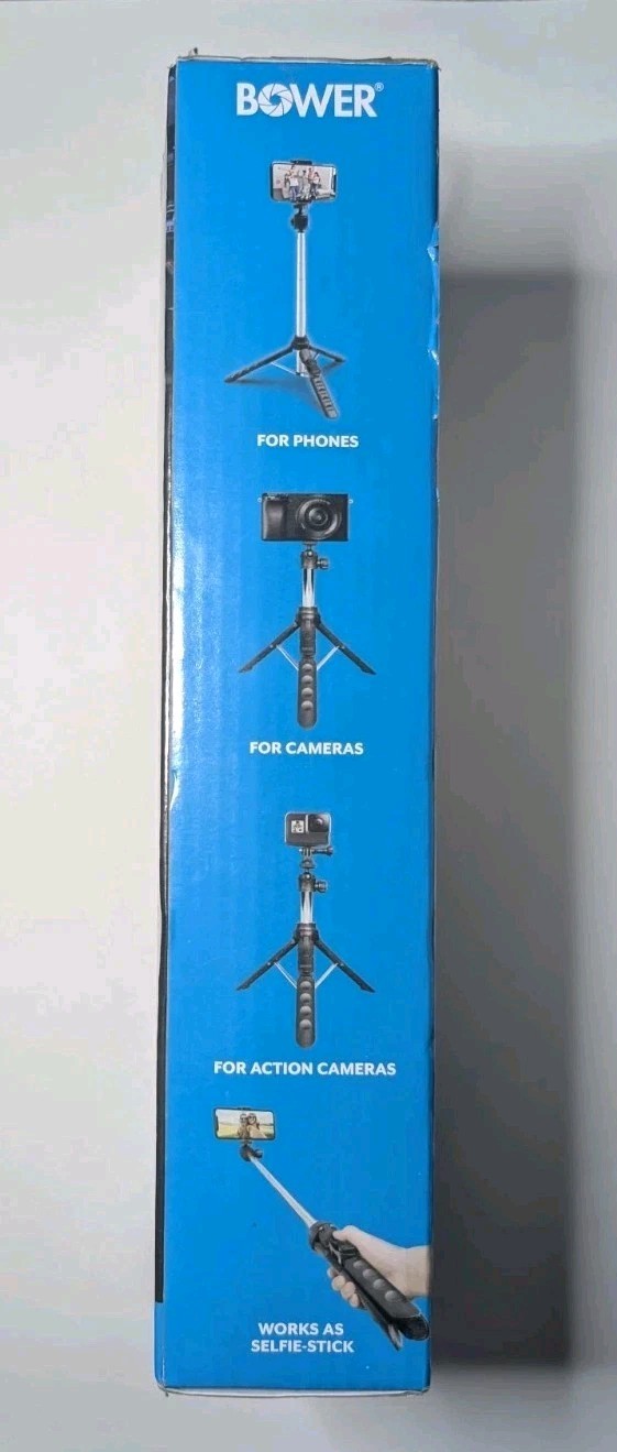 BOWER MULTI POD Multi 6-in-1 Tripod Remote Shutter Bluetooth-Camera Selfie Stick
