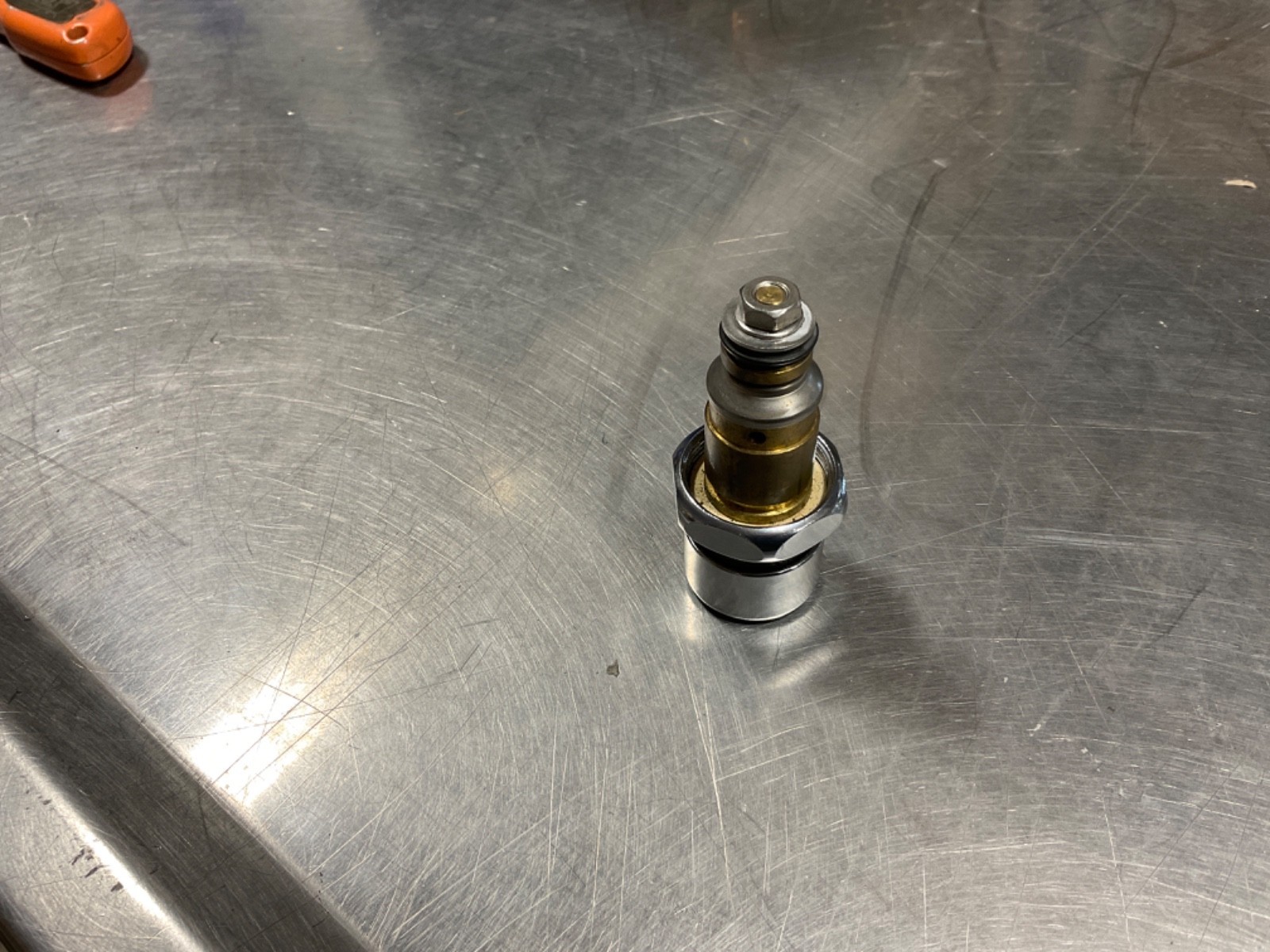 Chrome Water Fountain Push Button USED