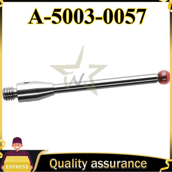 A-5003-0057 CMM Touch Probe M3 Thread Probe Stylus 3mm Ruby Ball Tips 30mm Long