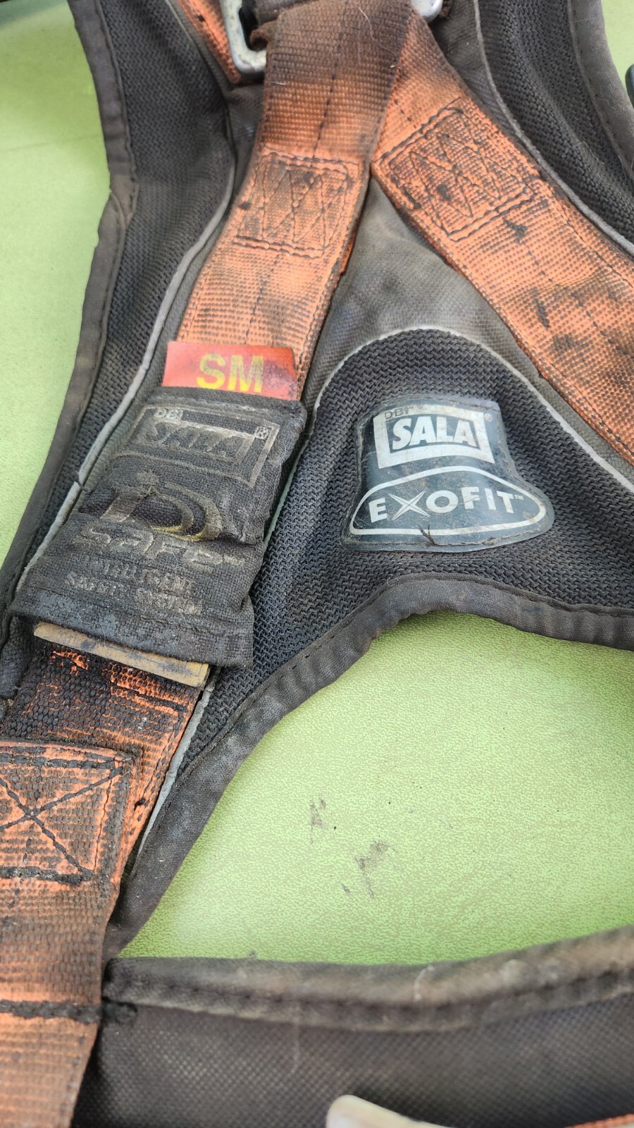 Sala Exofit Safety Harness Small Brown Orange See Pics