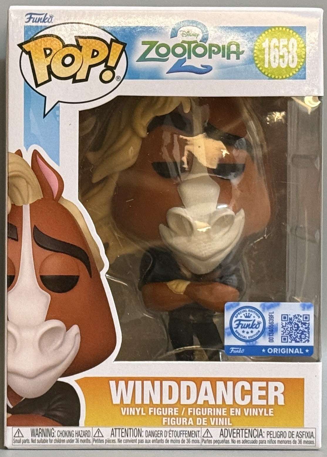 Funko Pop! Disney Zootopia 2 Winddancer #1658