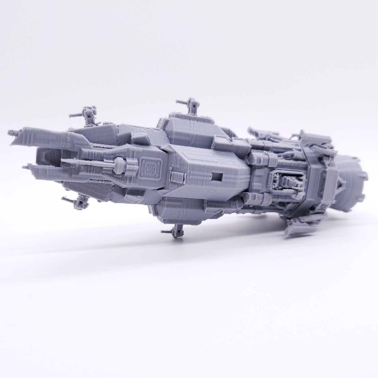 The Rocinante - 1", 3", 6" or 12" Model - Custom Kit Expanse Space Ship Corvette
