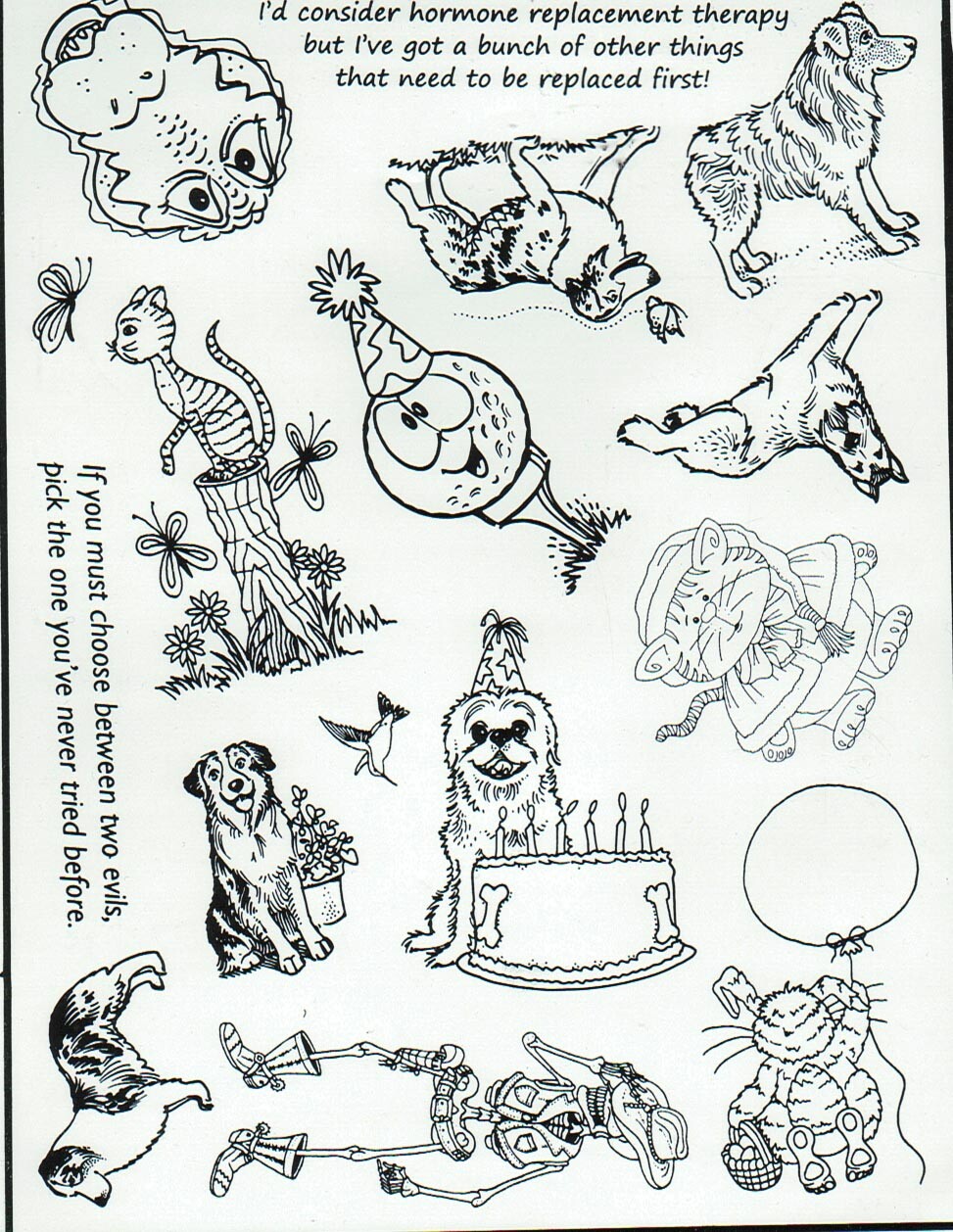 Unmounted Rubber Stamp Plate, Unmounted/Uncut Pink Rubber Stamps