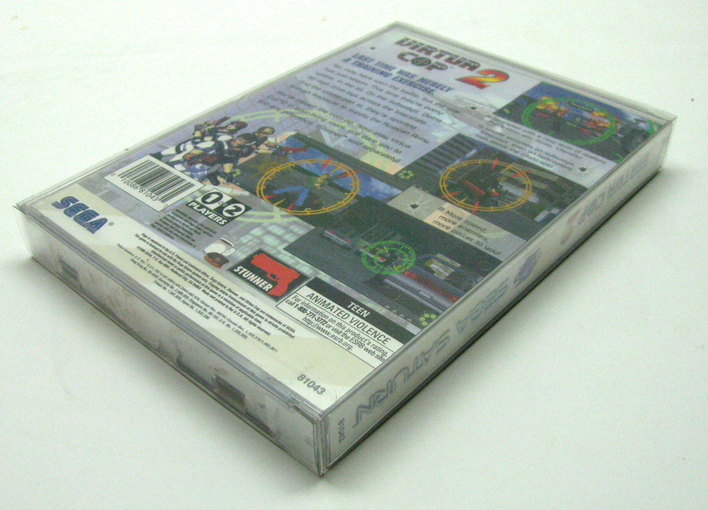 25x SEGA SATURN CIB GAME - CLEAR PLASTIC PROTECTIVE BOX PROTECTOR SLEEVE CASE