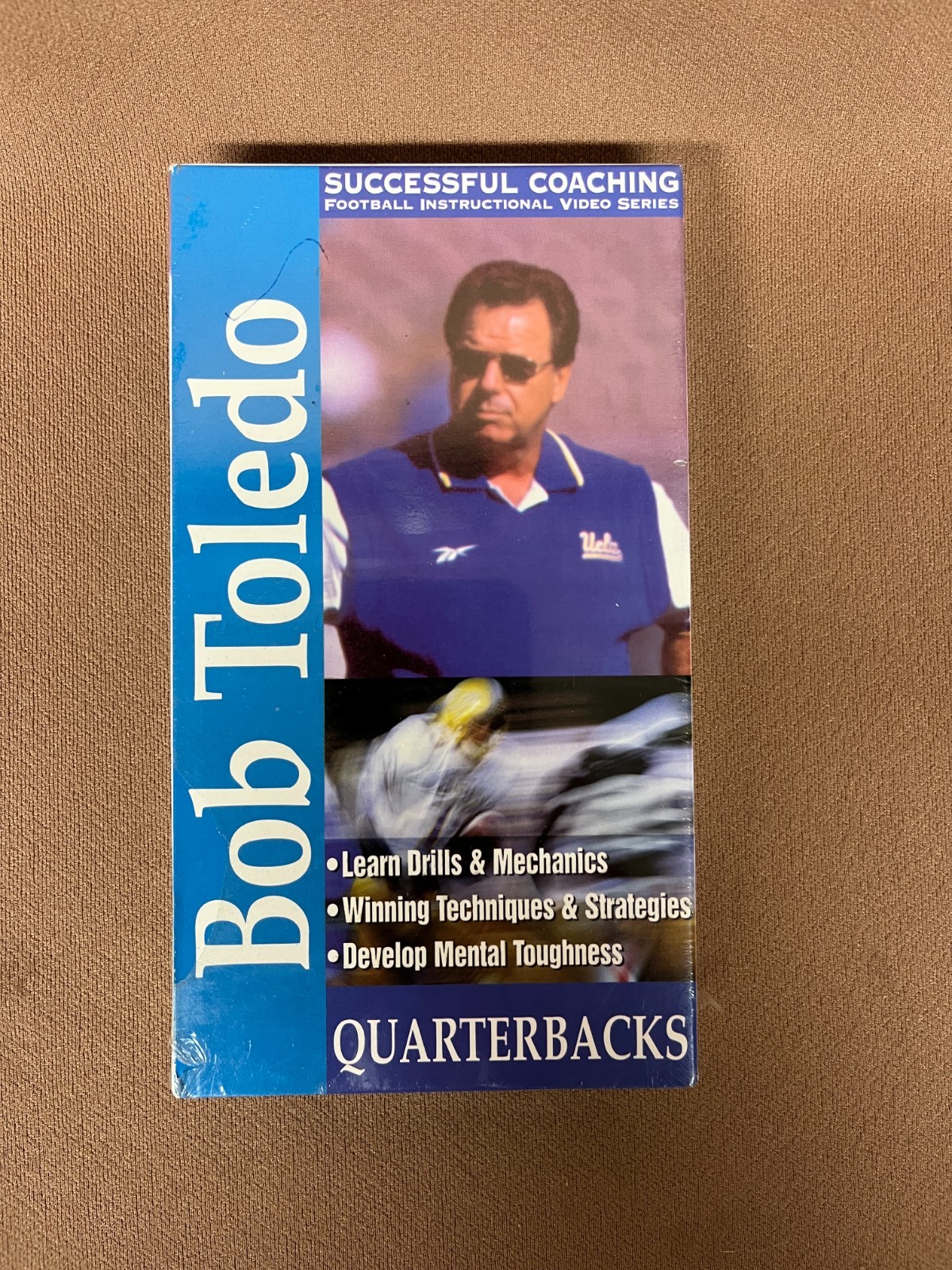 Bob Toledo Quarterbacks Coaching VHS - New Factory Sealed