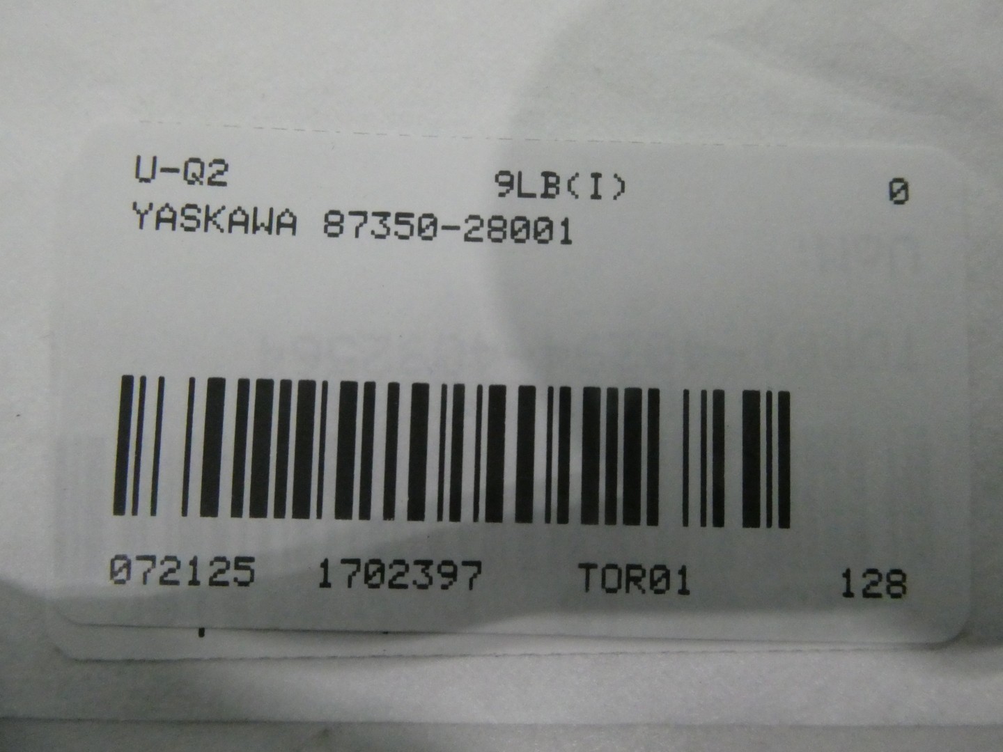 Yaskawa 87350-28001 Dc Power Supply Module