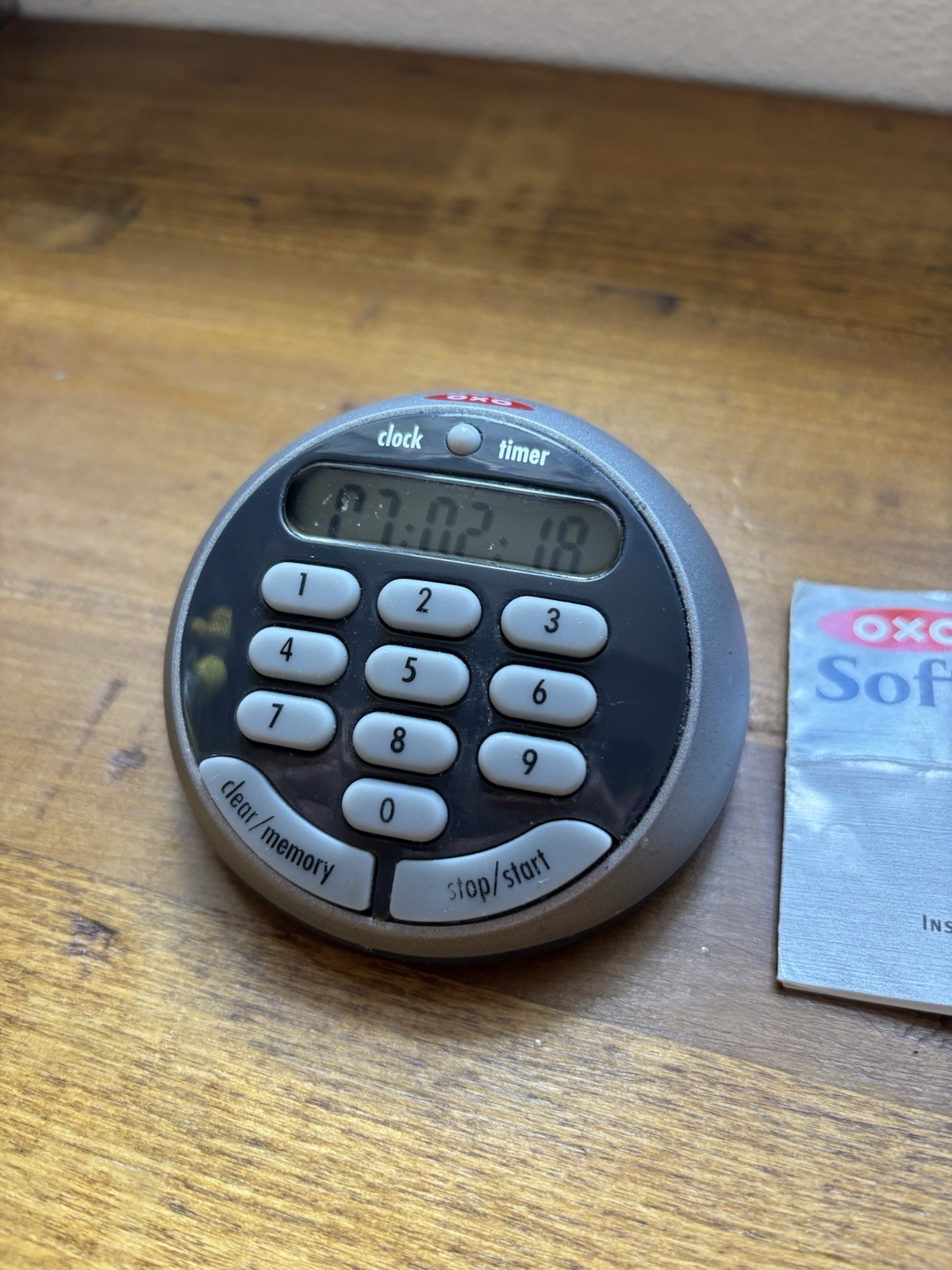OXO Good Grips Digital Kitchen Timer & Clock- Read Description