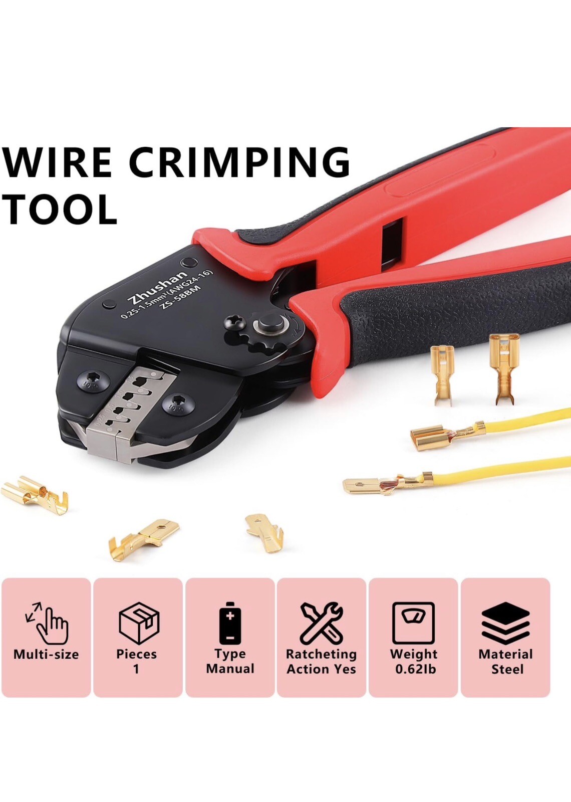 Zhushan Crimping Tool 0.25-1.5mm-Z