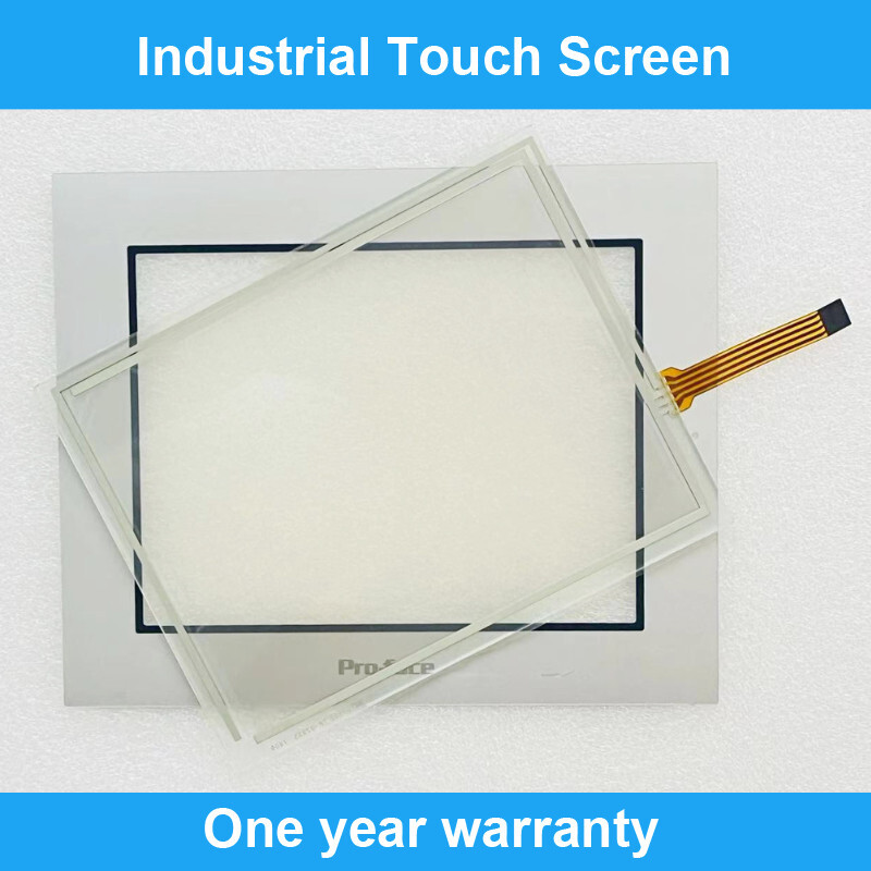 Touch Screen Panel Glass AGP3400-S1-D24-D81C AGP3450-T1-D24-M+Overlay Film