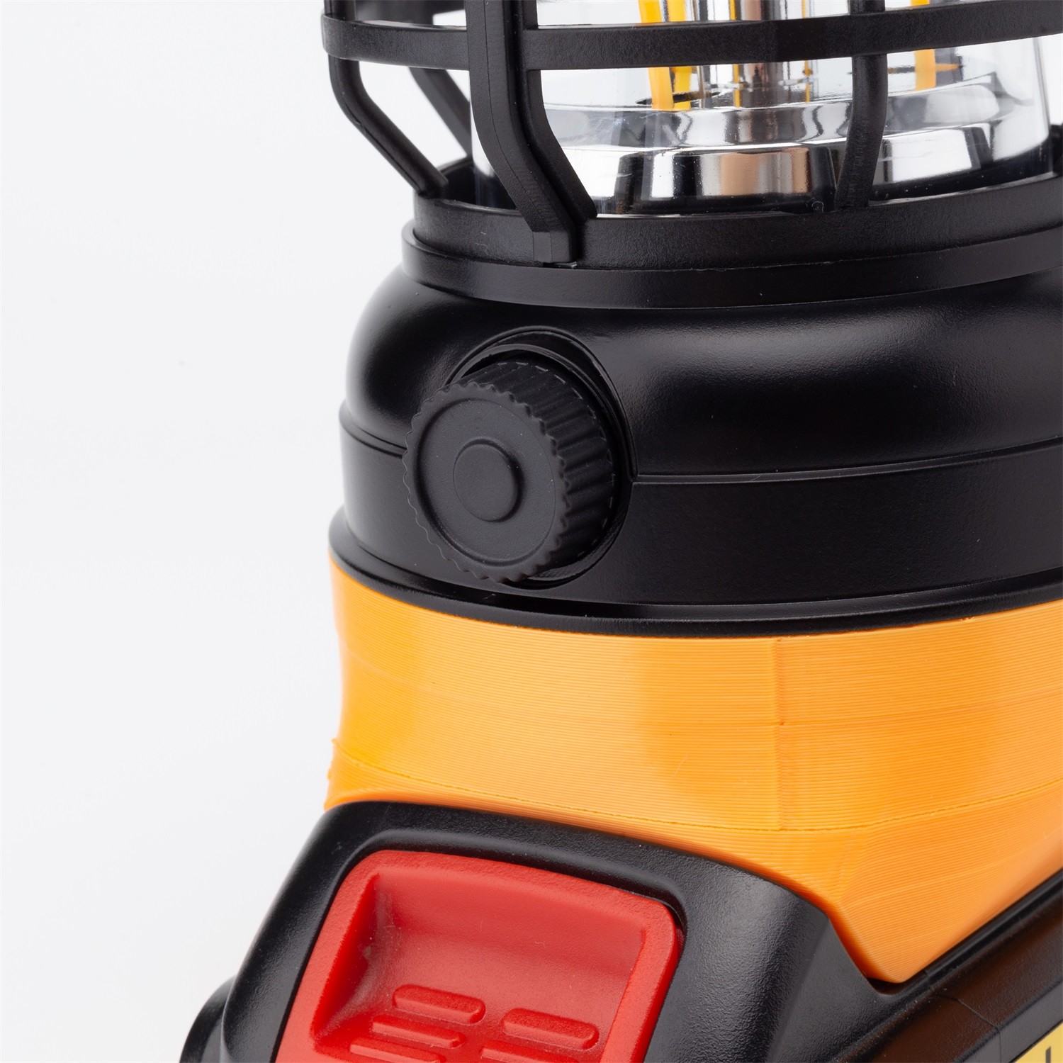 LED Camp Lamp Work Light with Bluetooth Speaker For Dewalt 18V 20V Battery