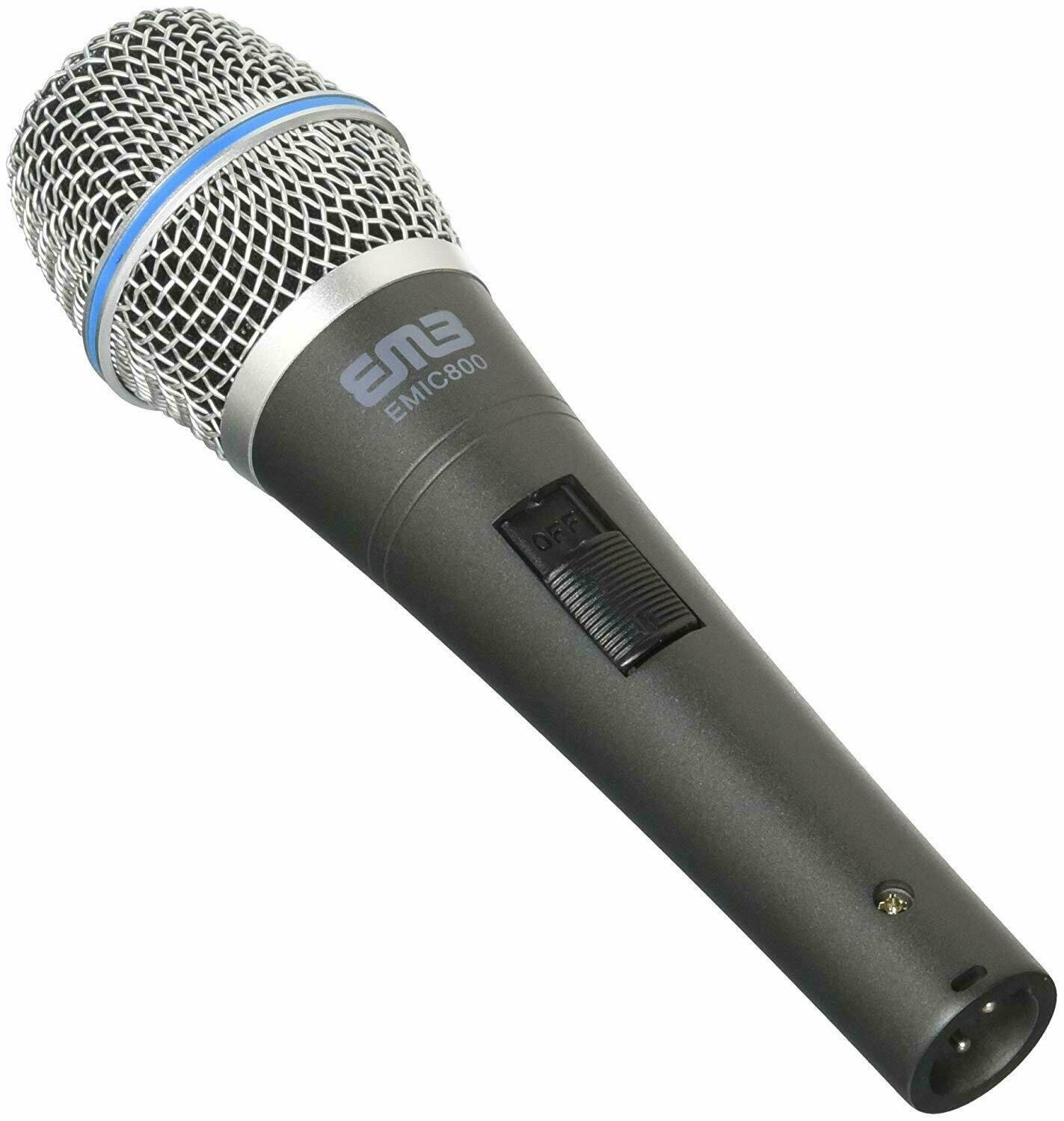 2X Professional Wired Dynamic Vocal Studio Microphone HandHeld Mic with XLR 3Pin