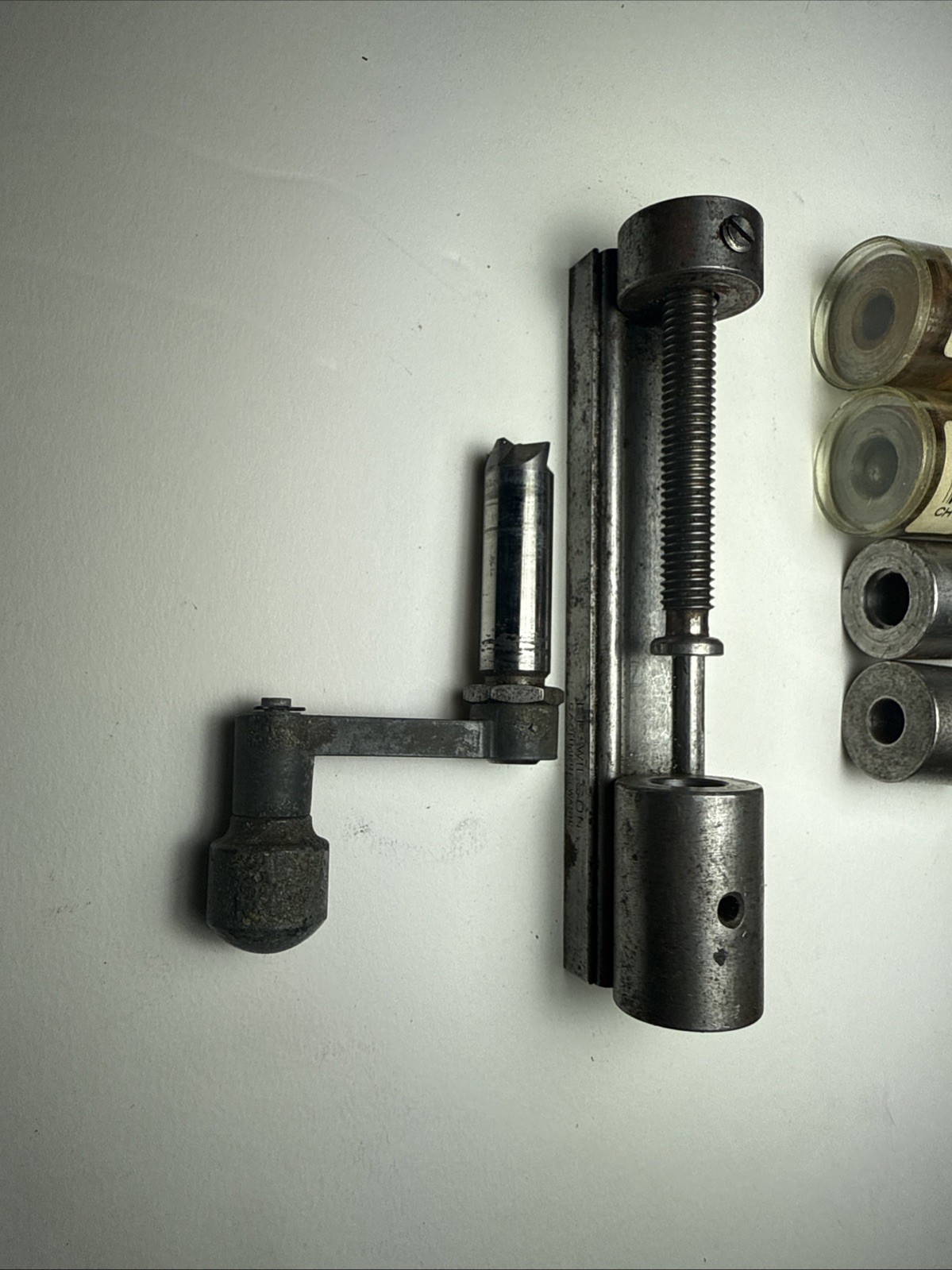 L E Wilson Case Trimmer with shell holders