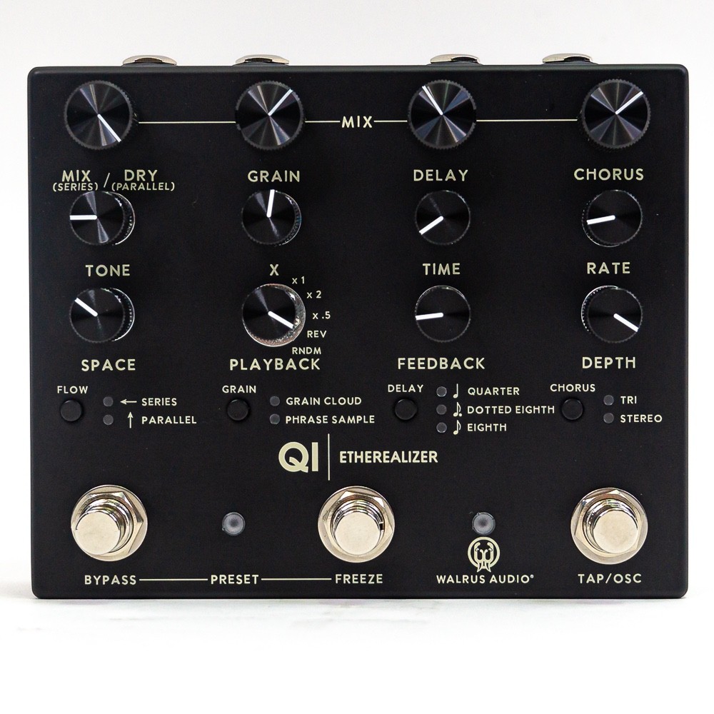 Walrus Audio Qi Etherealizer Multi-Effects Pedal – Black – New