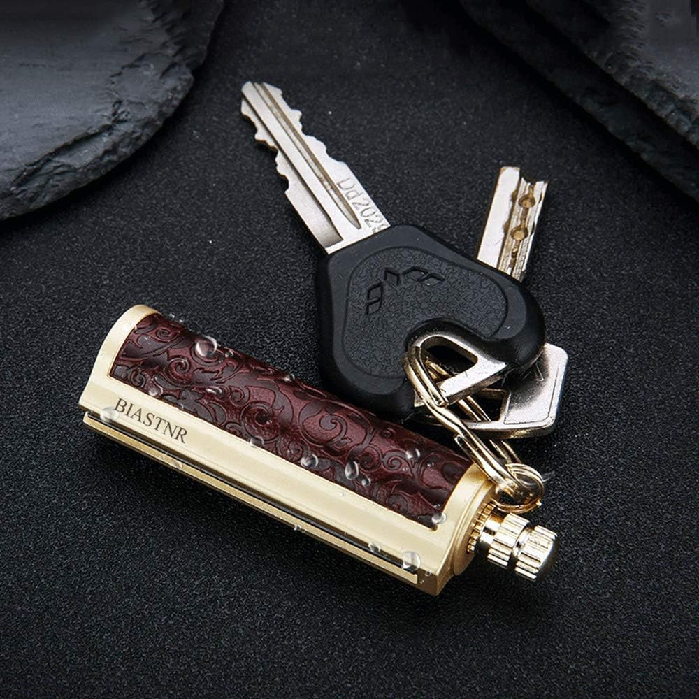 Permanent Match,Keychain Matchstick Fire Starter Immortal Lighter,Flint Match