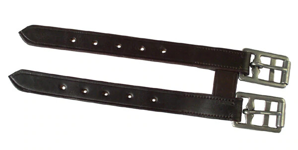 SMITH WORTHINGTON LEATHER GIRTH EXTENDER(2 PEICES/BLACK)