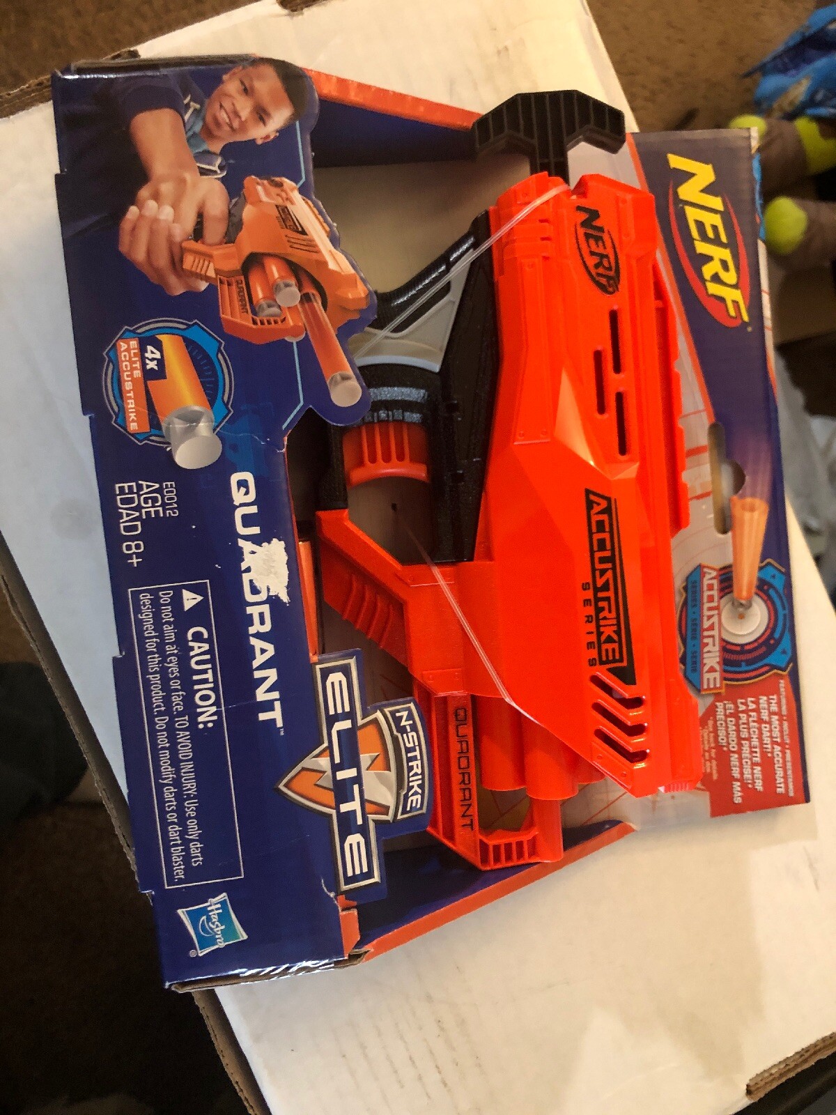 NERF N-STRIKE ELITE QUADRANT BLASTER. NEW