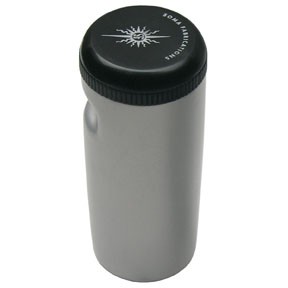 Soma Stash Bottle Large Silver/Black Cycling Seat Bag Alternative for Gear