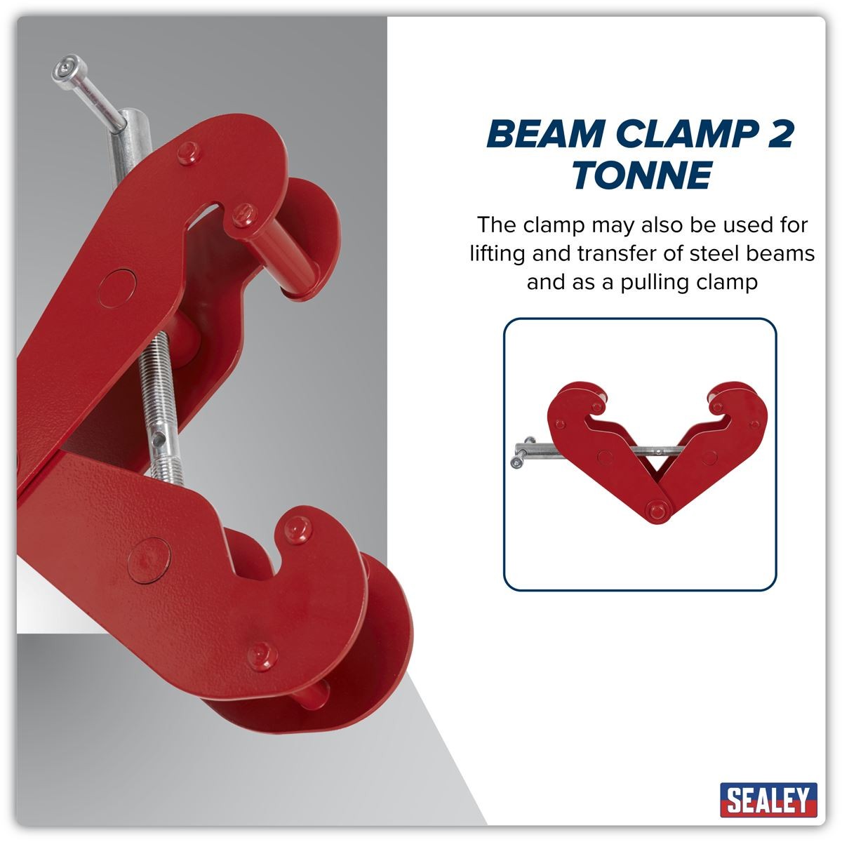 Sealey BC2000 Beam Clamp 2tonne