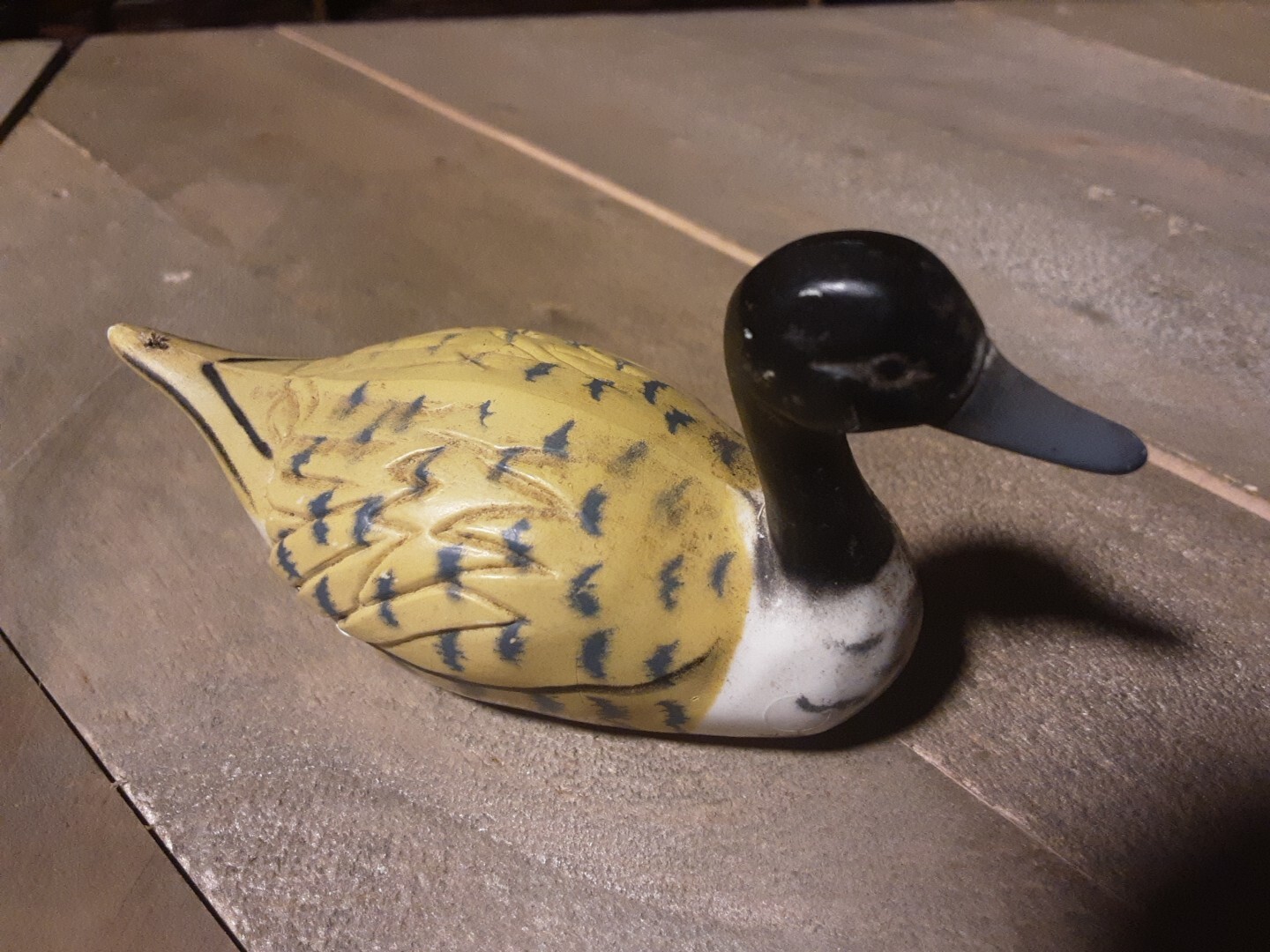 Collectible  Vintage Duck Pencil Shapener Beige, White, Grey, Black 1980s
