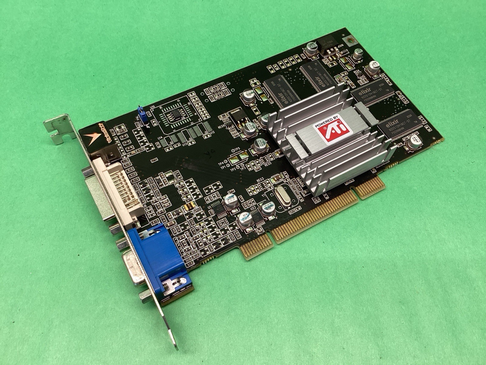 Vintage VisionTek 7K 7000 VT-RAD7K 64P 64MB PCI Graphics Video Card - UNTESTED