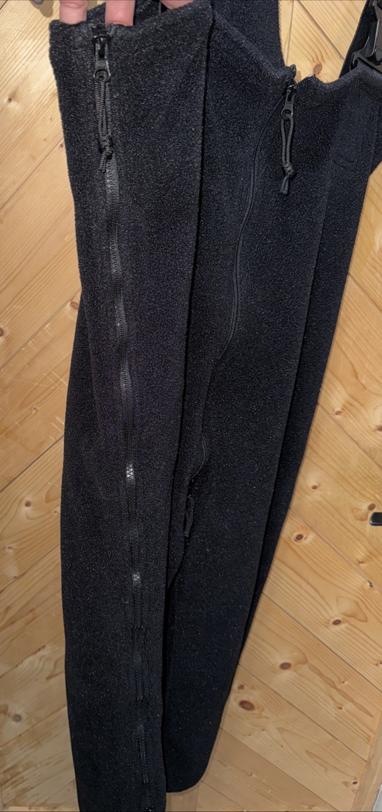 Medium Short / Regular - Overalls Cold Weather Fleece Black Polartec Military