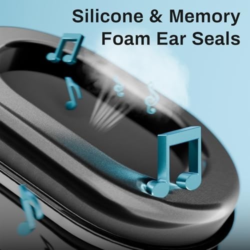 Pilot Headset with Passive Noise Reduction, Comfortable Earpads, Noise Canceling