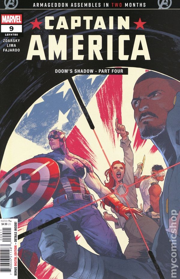 Captain America #9A 2026 Stock Image
