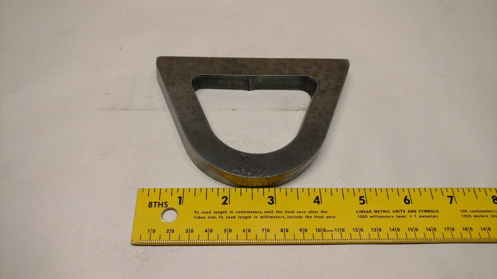 1/2" WELD ON LIFTING EYE - D-RING - SHACKLE MOUNT - TRAILER TIE DOWN - TOW STRAP