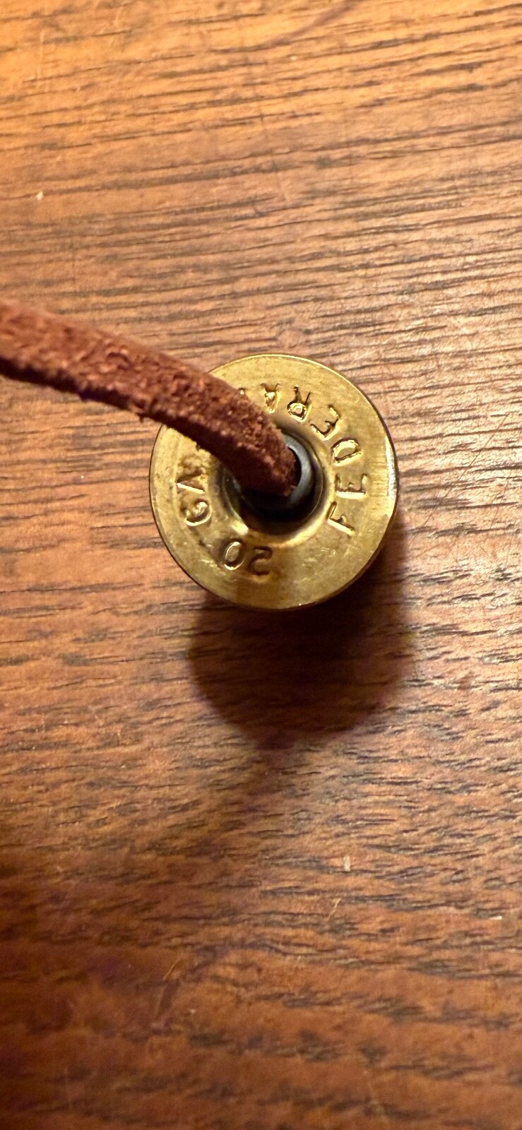 Upland Game Flush Bird Counters Brass Shell / Leather