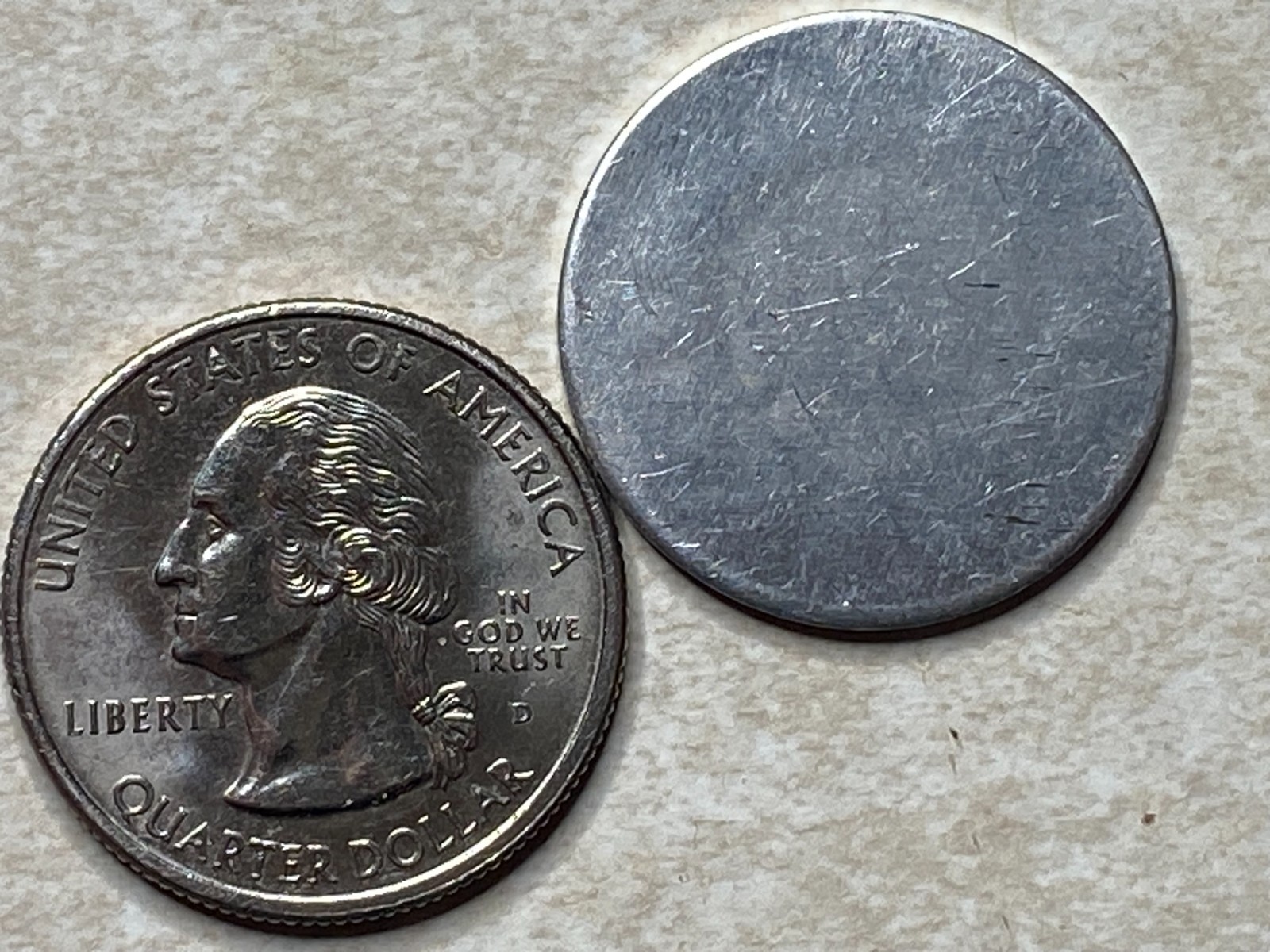 T9177 Half Gallon Milk, Unknown Anillo Restrike Arcade Token
