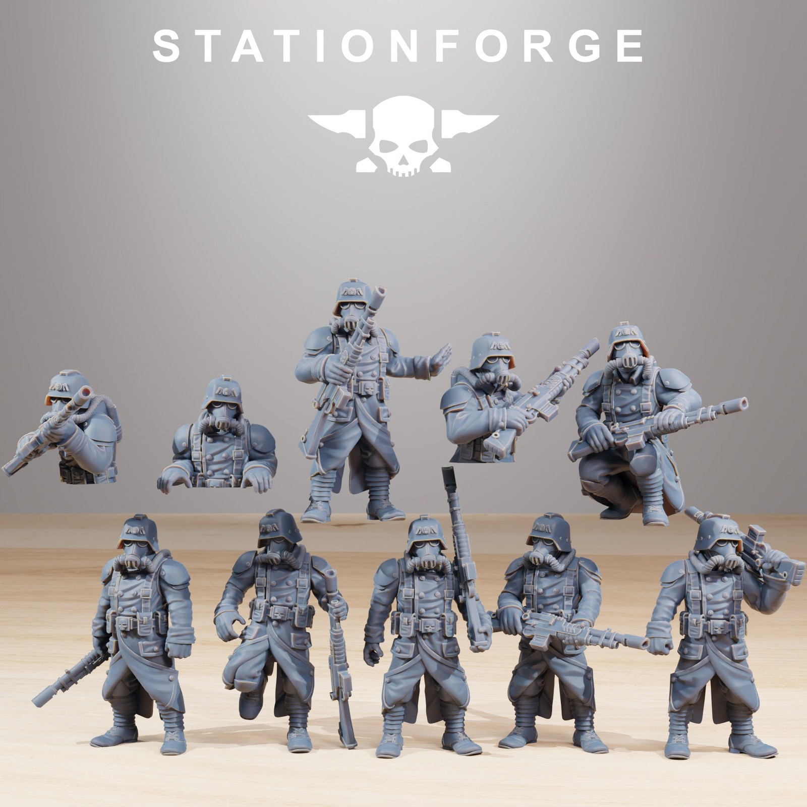 GRIM GUARD TRANSPORT TANK CREW (10U)