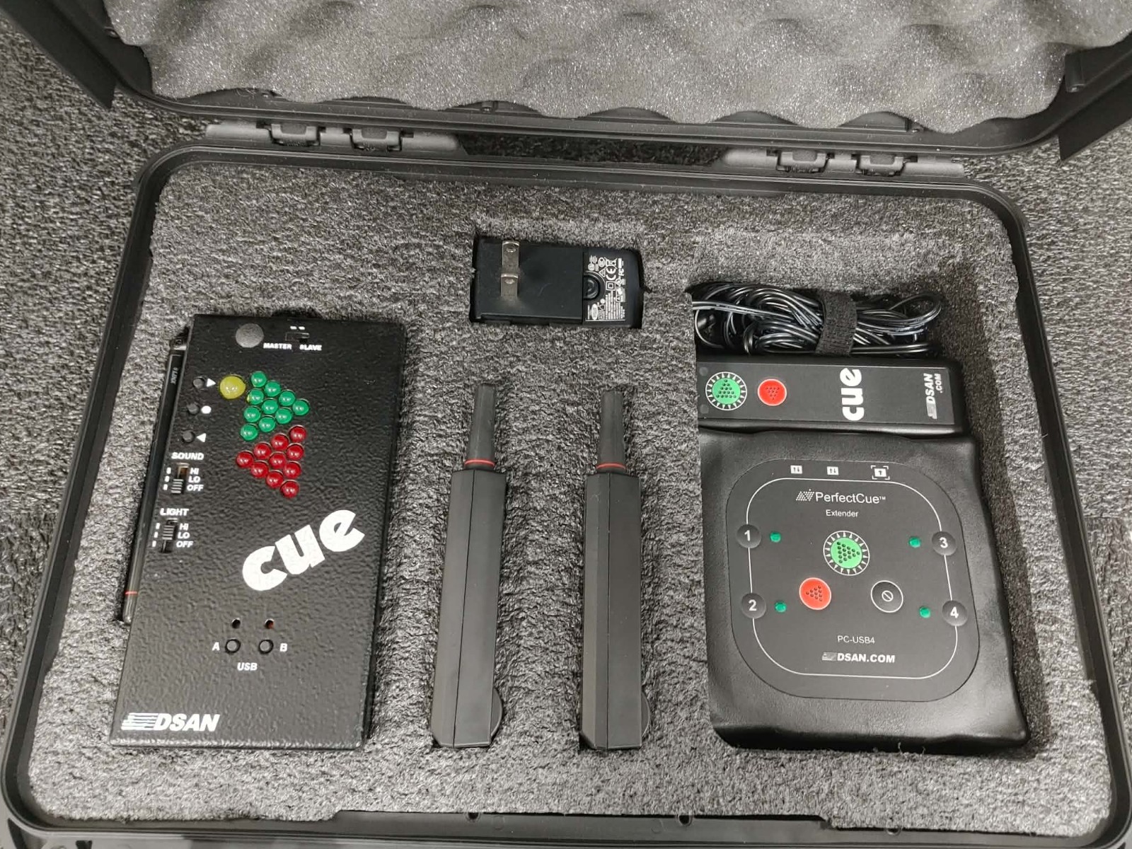DSan PerfectCue PC-AS2 PC-USB 4 Compact Wireless Cue Light Control System