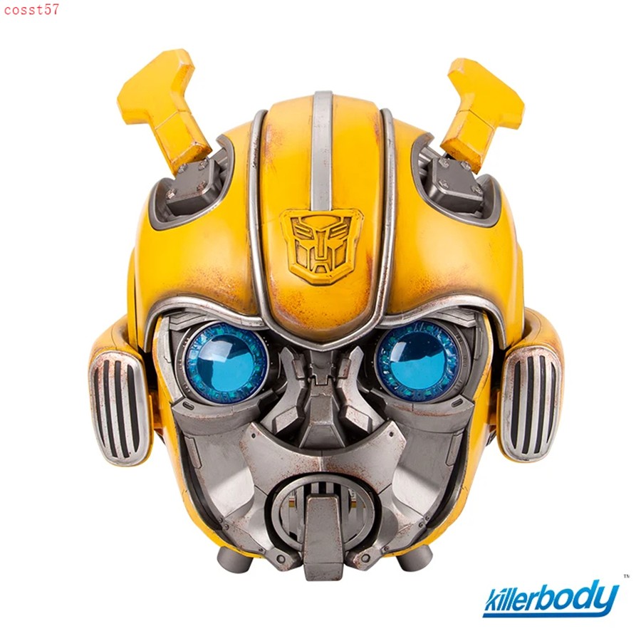 Killerbody Transformers Bumblebee Helmet Mask Deformable Voice Control Toy Gift