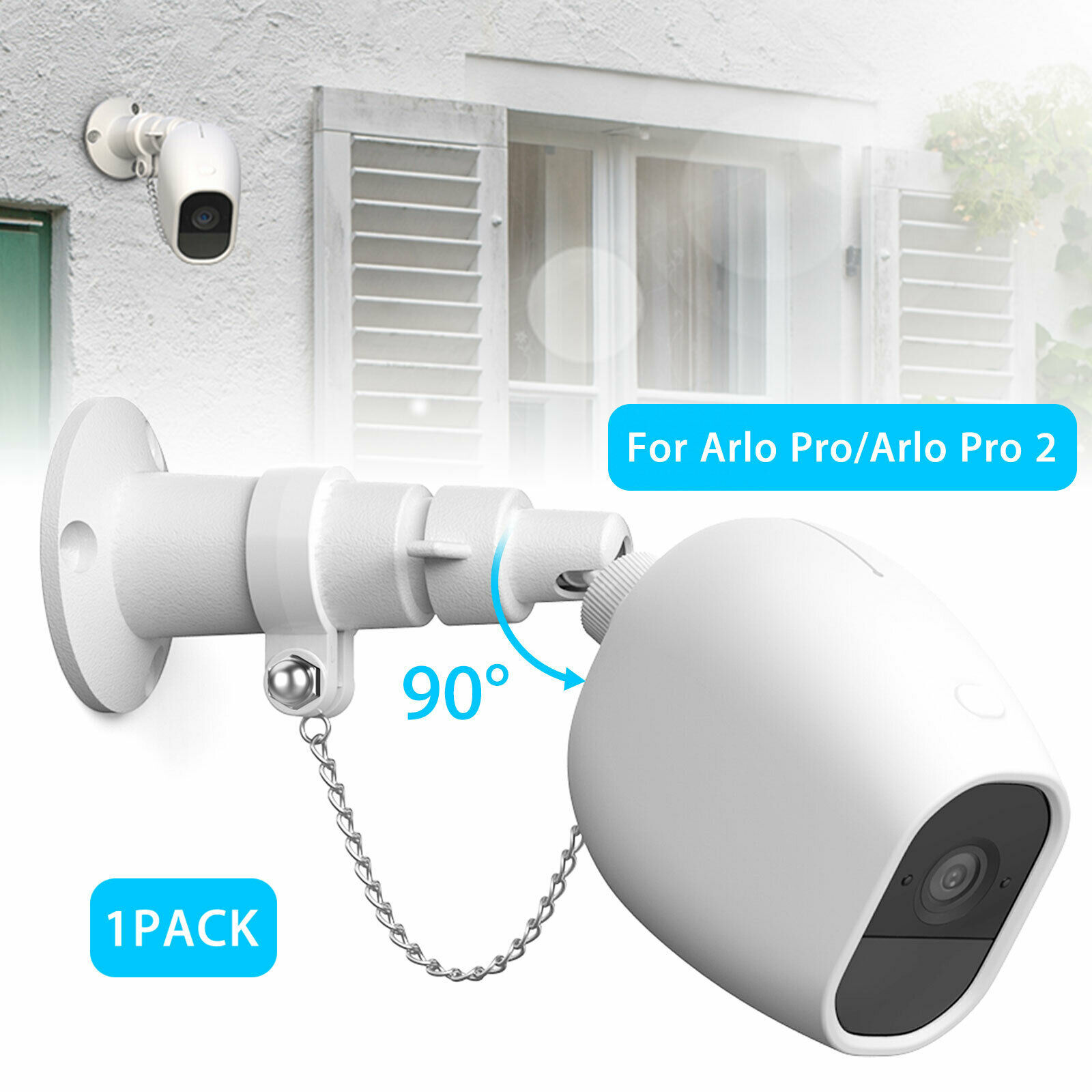 Silicone Skin for Arlo Pro 2 Essential Camera Protective Case Cover Wall Mounted