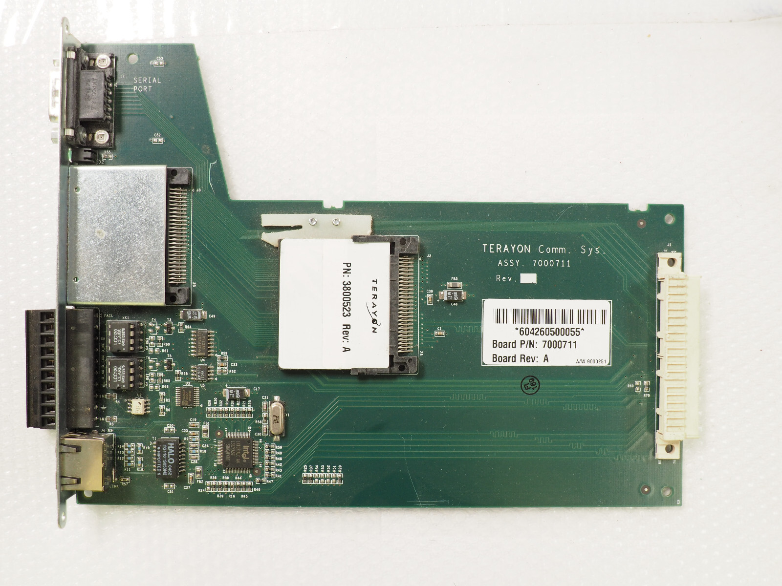 TERAYON Comm Sys P/N: 7000711 3800523 Card