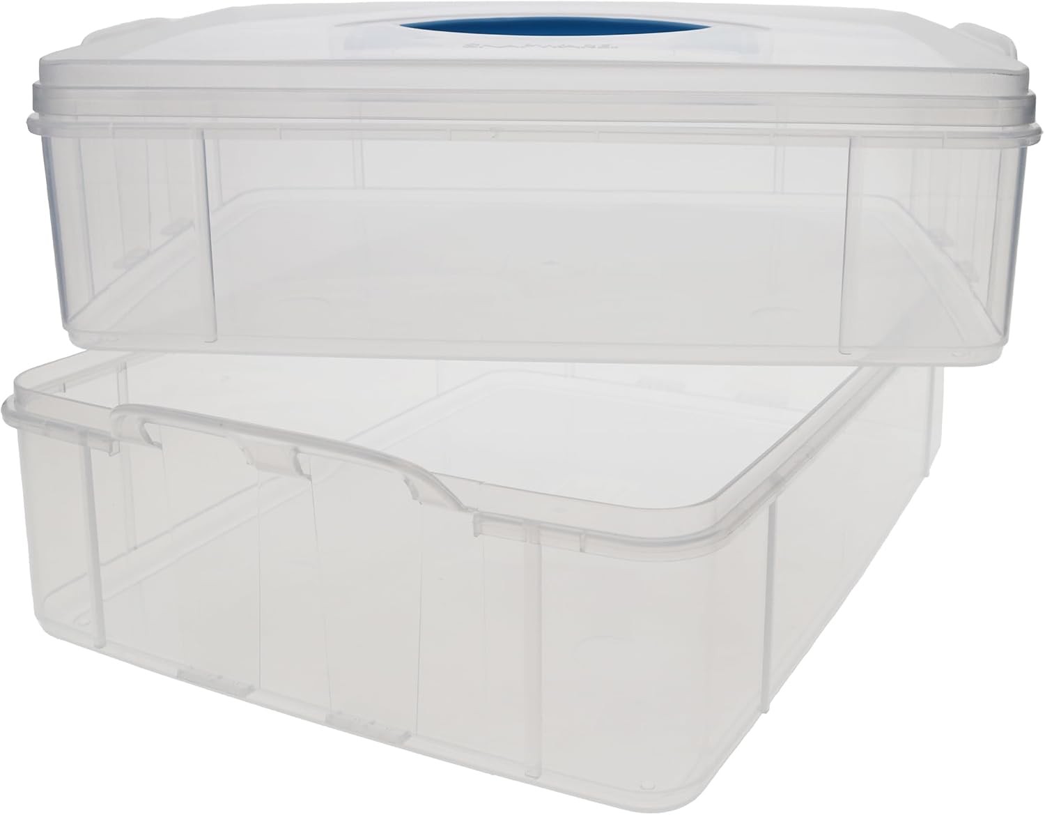 Stackable Storage Bin for Tools & Crafts, Clear, BPA-Free
