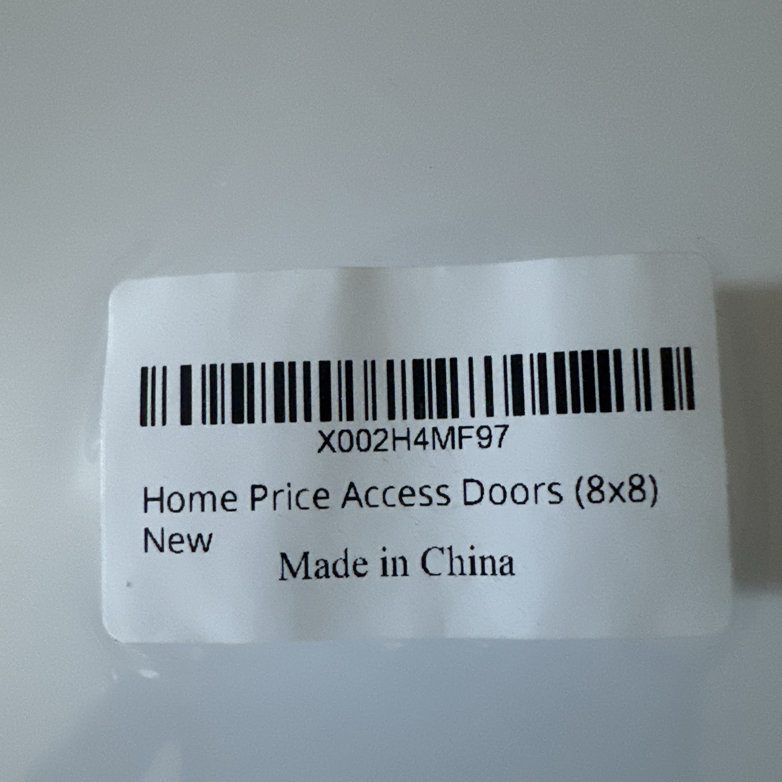 Access Panel for Drywall 8”X8” Access Door White Plastic - Bozzon - New