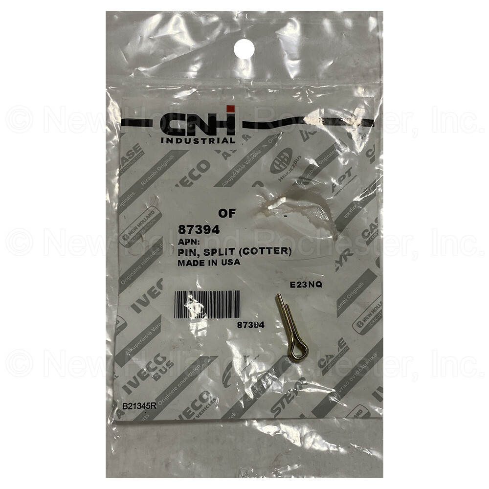 New Holland Split Pin Part # 87394