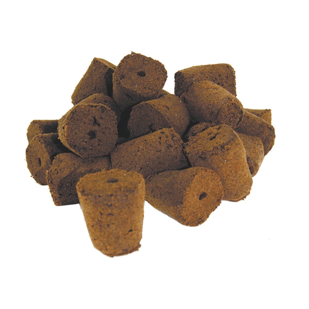 25-PACK HTG SUPPLY ALL NATURAL RAPID SEED STARTING ROOT PLUGS FOR SOIL & HYDRO