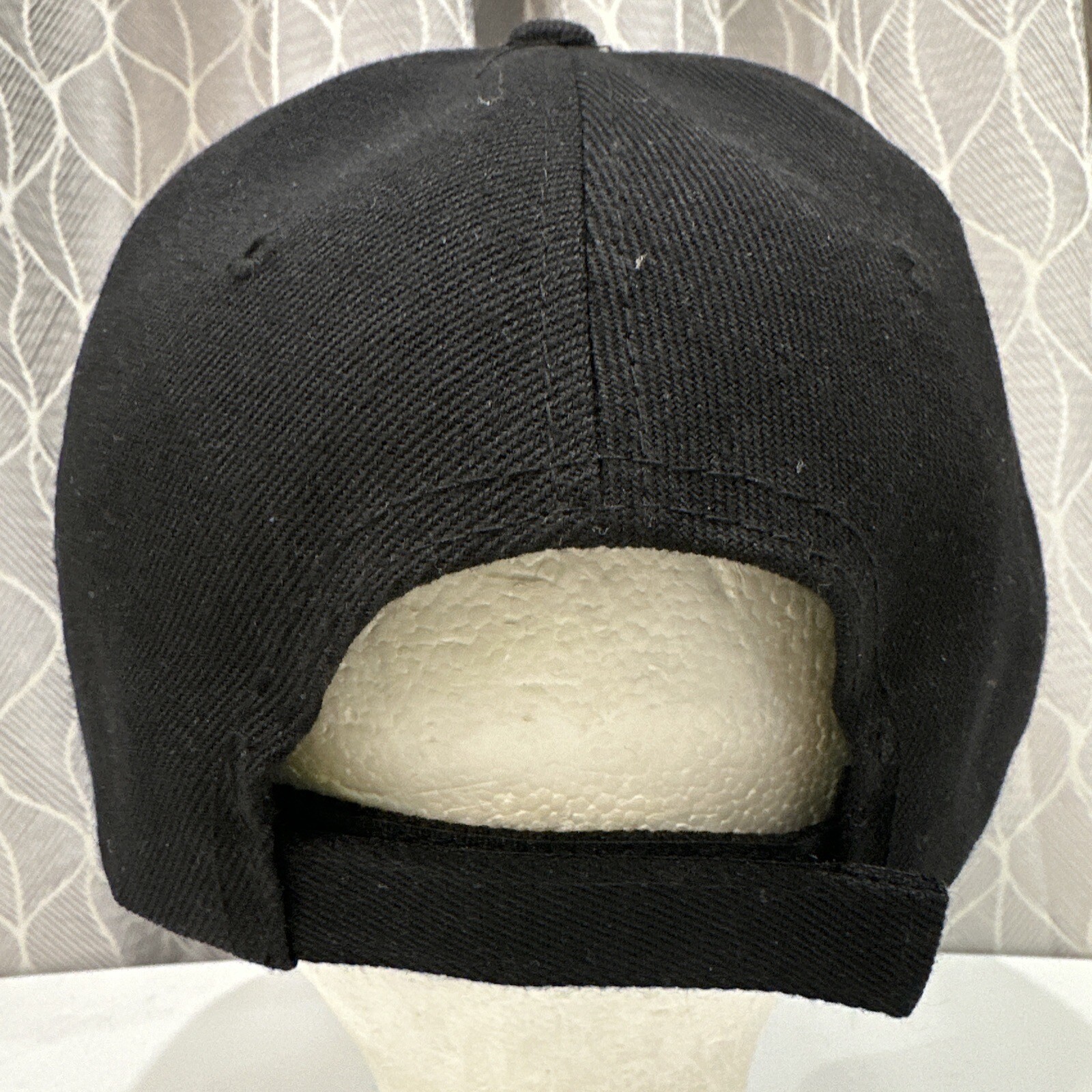 I Love Vegas Black Hook and Loop Strap Hat