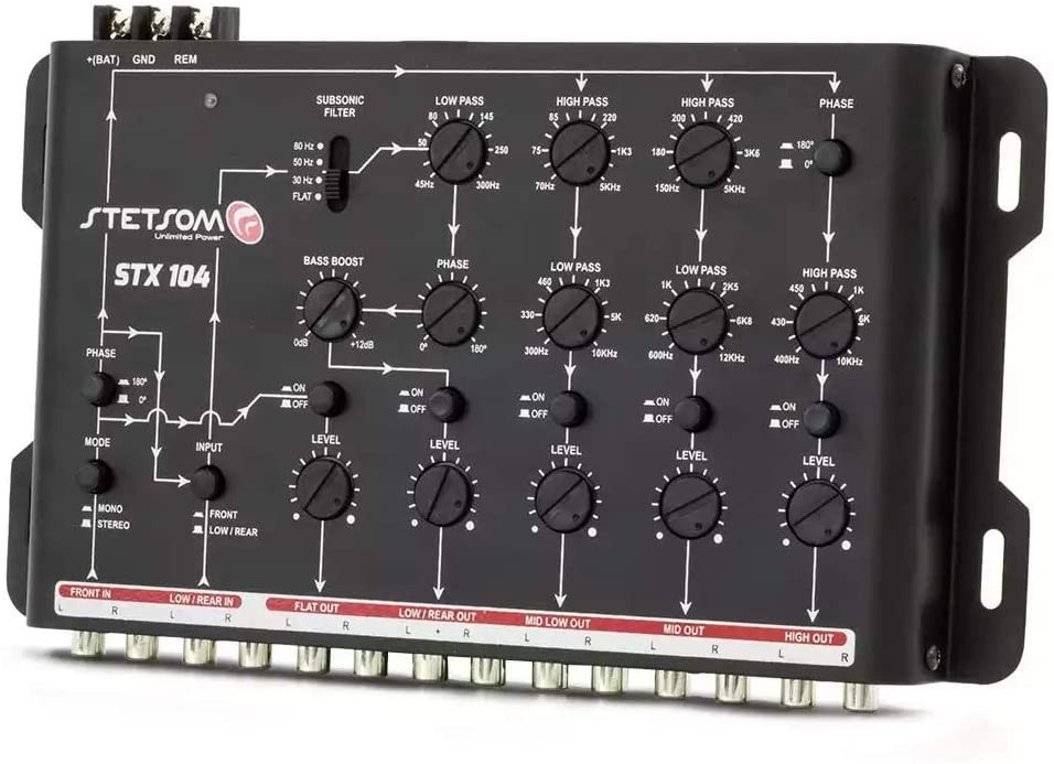 STETSOM STX104 4 WAYS CROSSOVER - USA DEALER - SAME DAY SHIPPING