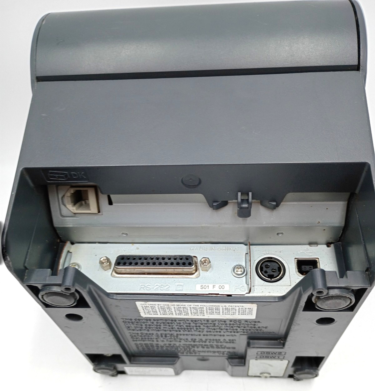 Epson TM-T88V M244A Thermal POS Receipt Printer USB/Serial W Power Cable TESTED