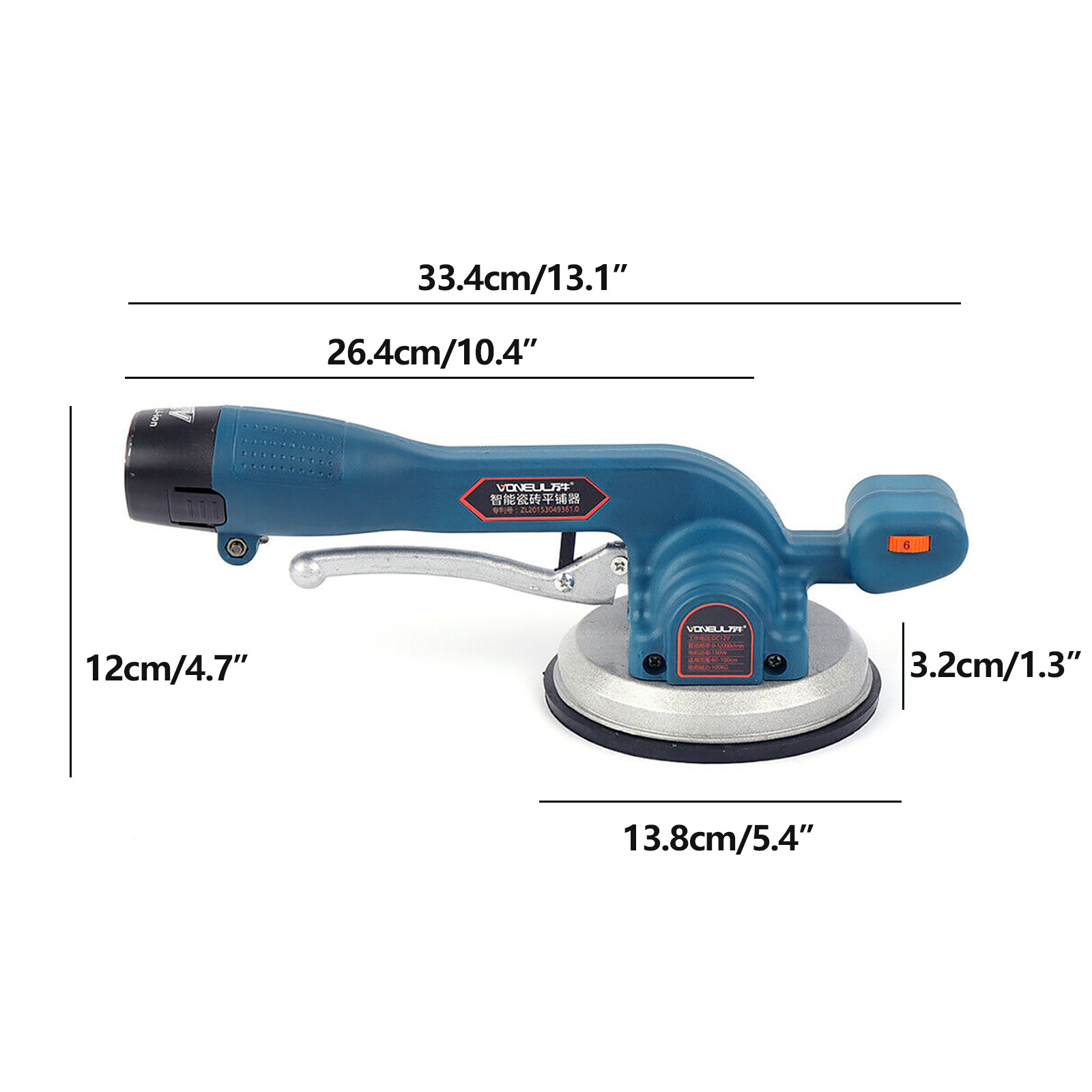 Handheld Professional Tile Vibrator Tiling Machine Floor Leveling Tool 220V new