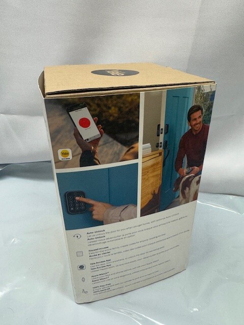 Yale Assure Lock 2 Touch Black Suede-*New-Box Damage