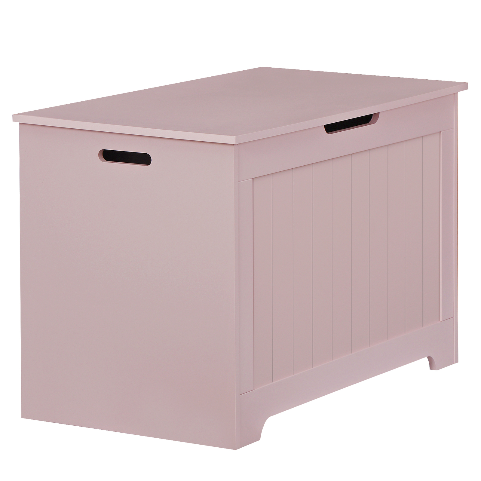 Wooden Toy Storage Chest Toy Organizer Entryway Storage Bench W/ Safty Hinge